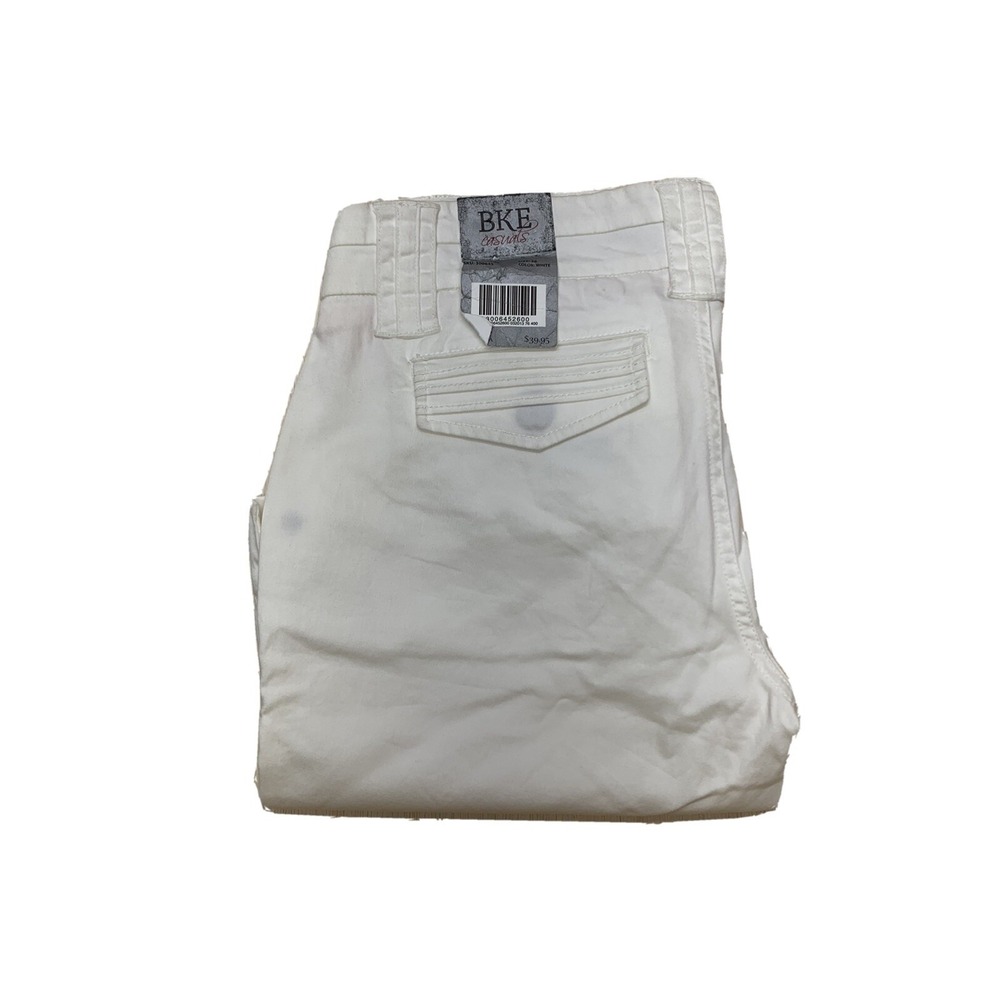 BKE White Women's Bermuda Shorts